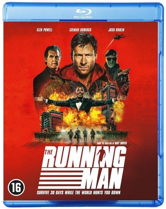 The Running Man (Blu-ray) Glen powell - GRATIS VERZENDING, Cd's en Dvd's, Blu-ray, Verzenden, Nieuw in verpakking, Actie
