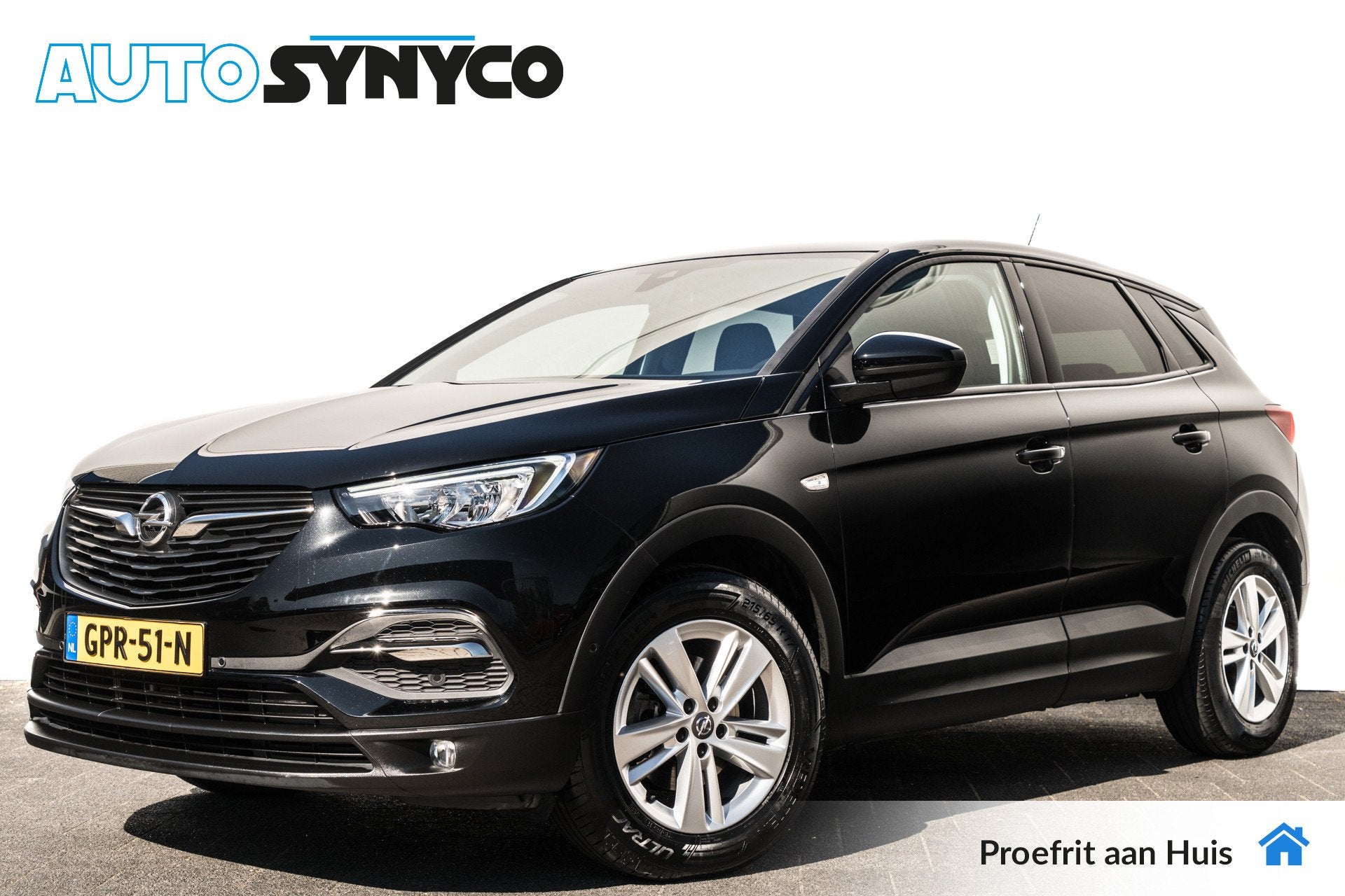 Opel Grandland X 1.2 Turbo Edition Aut. | 24.915 Km | LED |, Auto's, Stof, Gebruikt, 1199 cc, Met garantie (alle)