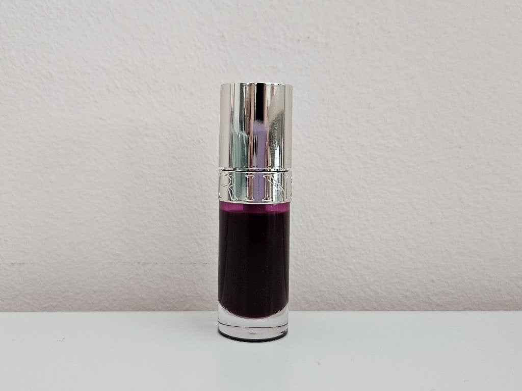 Clarins Lip Comfort Oil Lipgloss 10 Plum fullsize, Lippen, Paars, Ophalen of Verzenden, Zo goed als nieuw