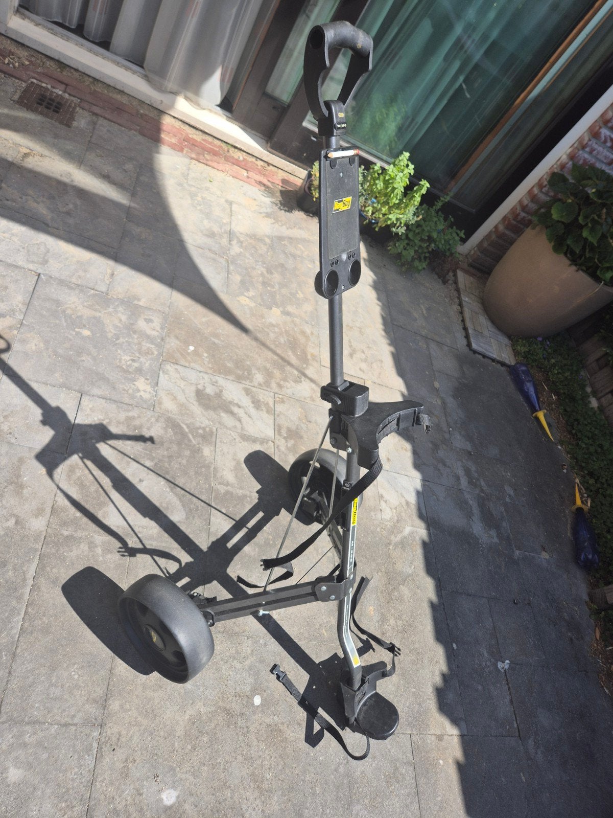 Golfkar bagboy m-300, Sport en Fitness, Ophalen of Verzenden, Gebruikt, Golfkar, Overige merken