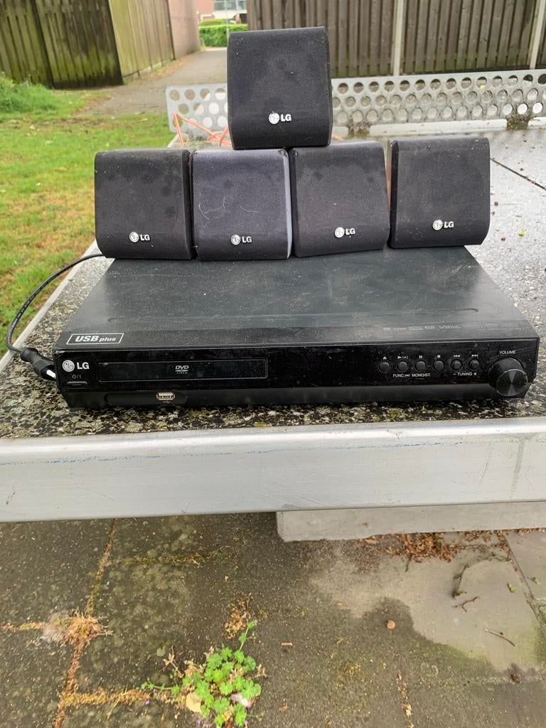 Te Koop DVD Spelers Met Box, Ophalen, Soundbar, JVC, Zo goed als nieuw