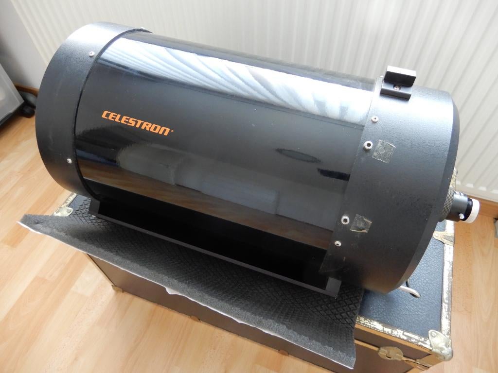 Celestron C11, Audio, Tv en Foto, Optische apparatuur | Telescopen, Ophalen, Gebruikt, 200 mm of meer, Spiegeltelescoop (reflector)