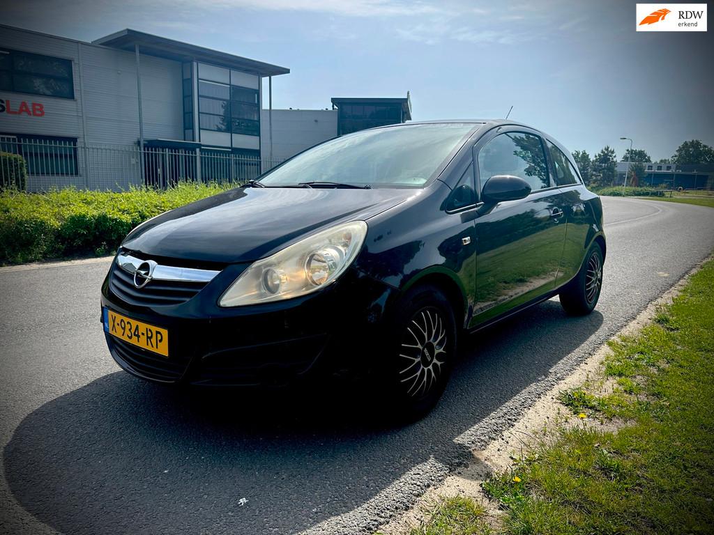 Opel Corsa 1.2-16V Enjoy AUTOMAAT, NIEUWE DISTRIBUTIE, KOUDE, Auto's, Opel, Bedrijf, Te koop, Corsa, ABS, Airbags, Airconditioning