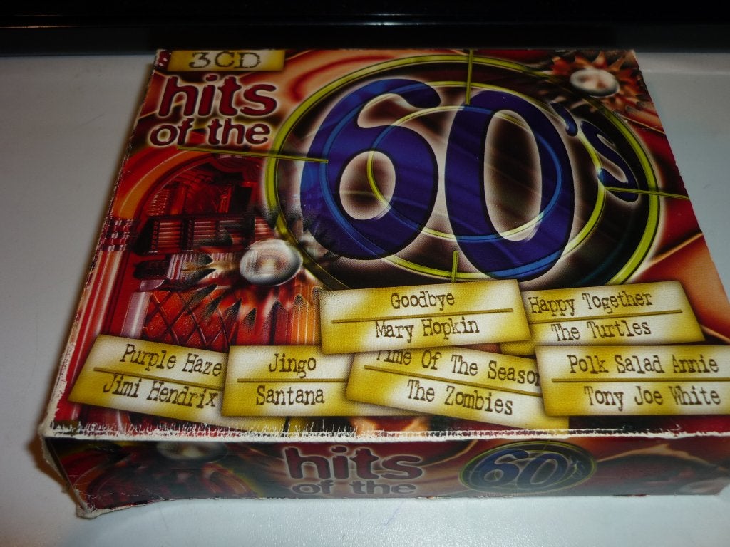 Hits Of The 60's de cd box met 3 cd's, Verzenden, Zo goed als nieuw, Pop
