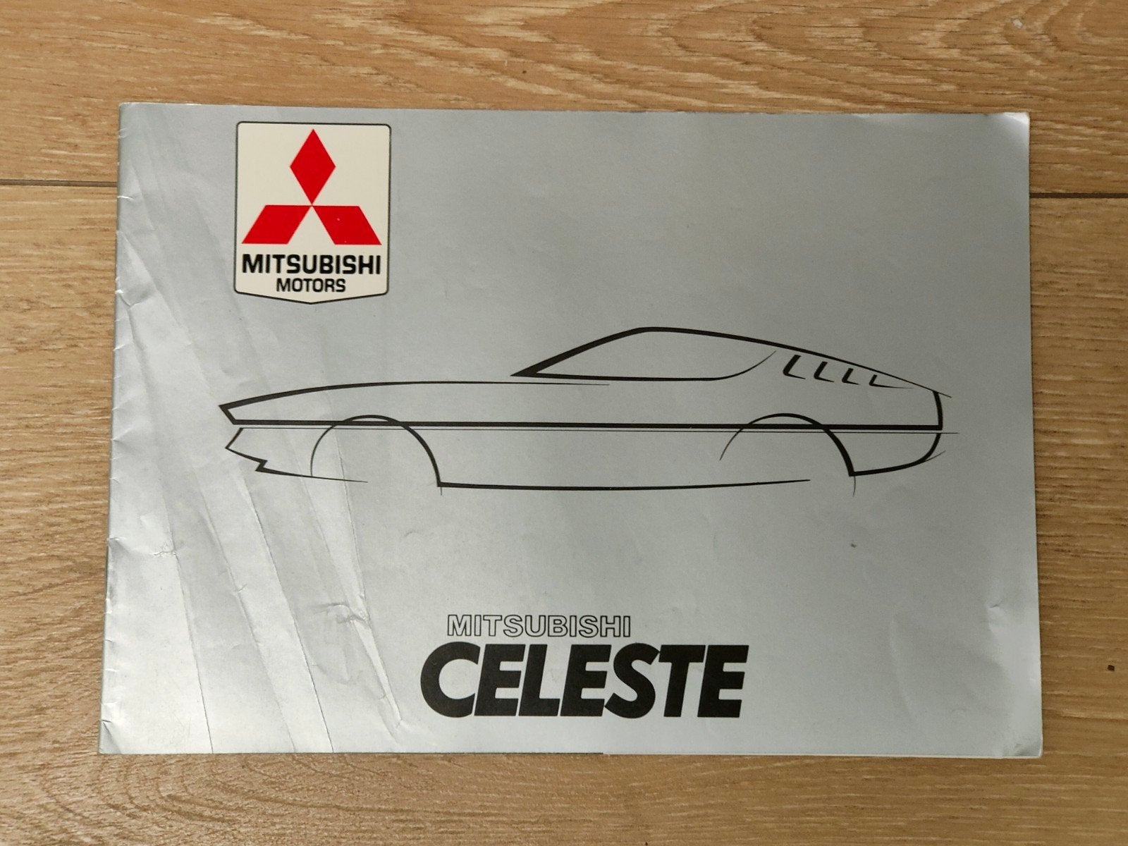 Autofolder Mitsubishi Celeste, Ophalen of Verzenden, Zo goed als nieuw, Mitsubishi