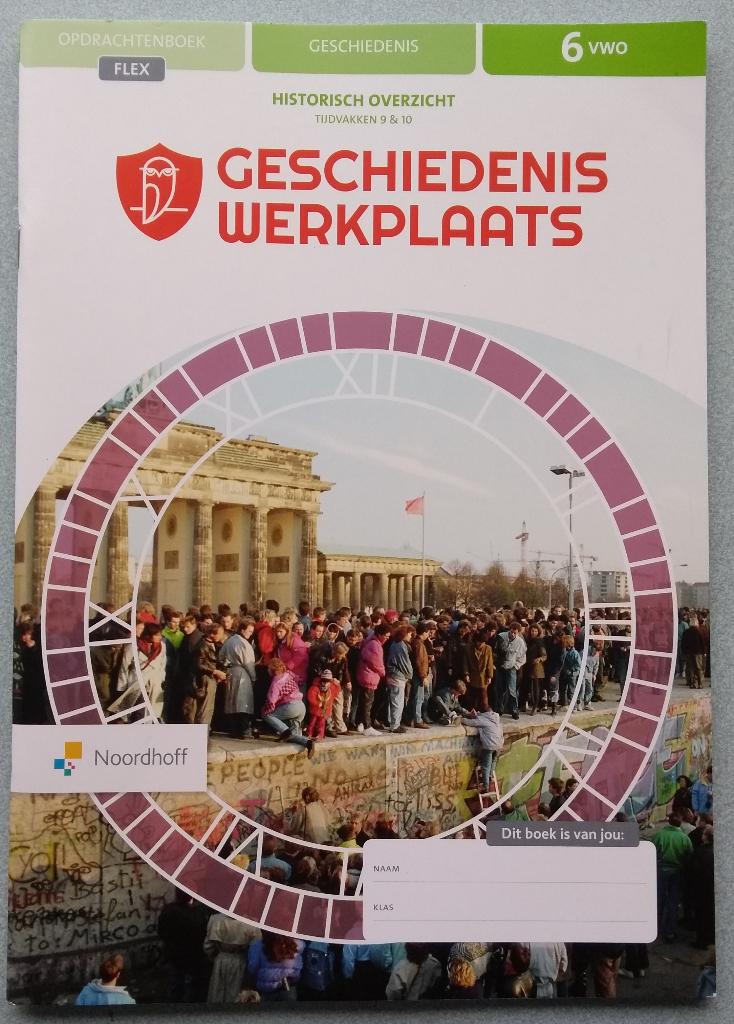 9789001599294 Geschiedeniswerkplaats Hist Overz Opdr.boek 6v, Verzenden, Zo goed als nieuw, Overige niveaus