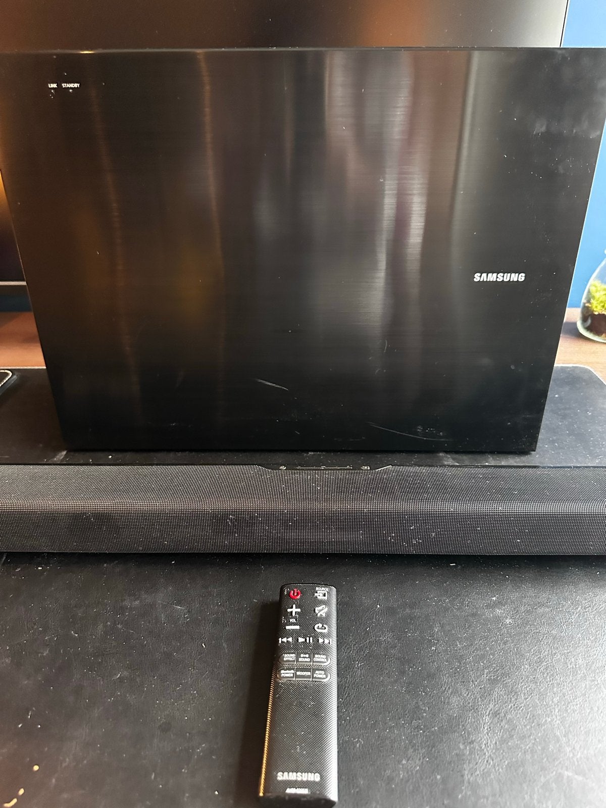 Samsung Soundbar HW-J550 & Subwoofer PS-WJ550, Ophalen, Bluetooth, Gebruikt