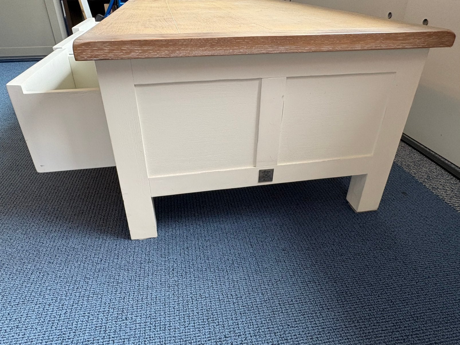 Rivièra maison salontafel, Ophalen, 100 tot 150 cm, Eikenhout, 50 tot 100 cm