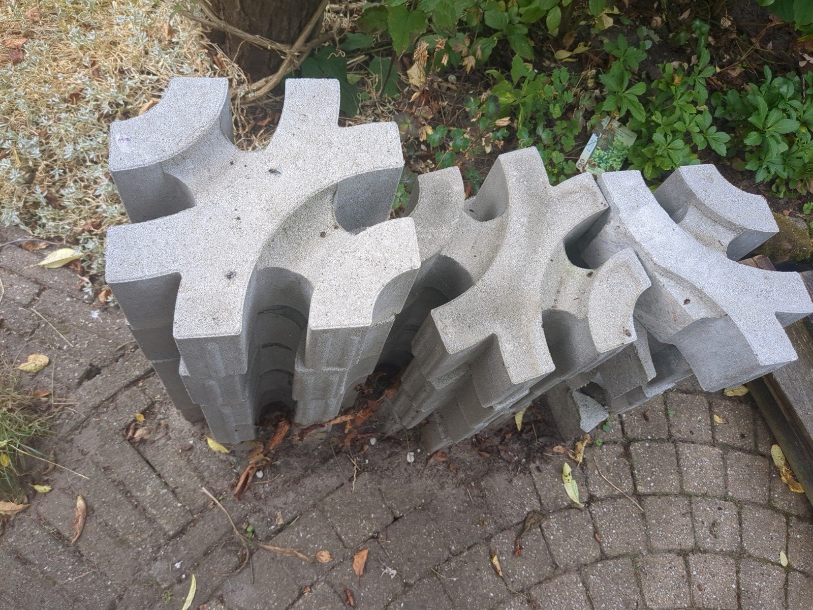 Virage, waterdoorlatende tegel, 30x30x12, 9 stuk, Ophalen, Overige typen, Nieuw, Minder dan 5 m²