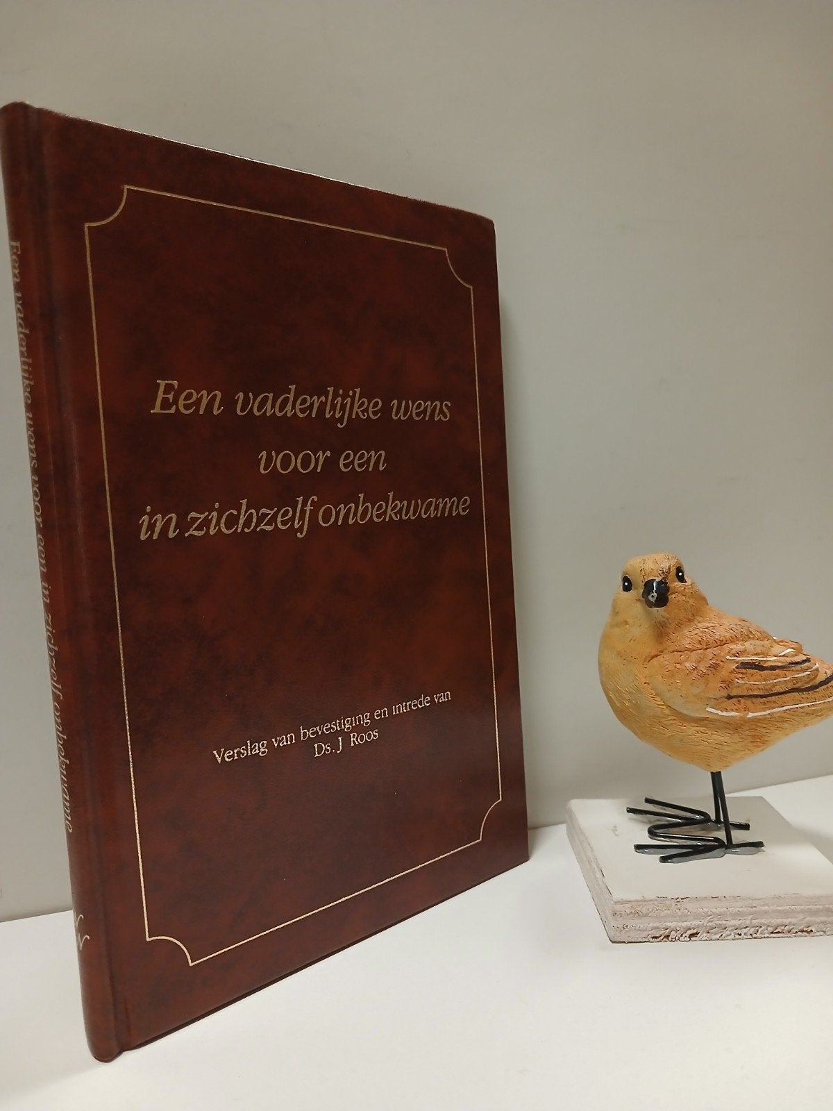 Roos, Ds. J.; Een vaderlijke wens voor een in zichzelf, Ophalen of Verzenden, Gelezen, Christendom | Protestants
