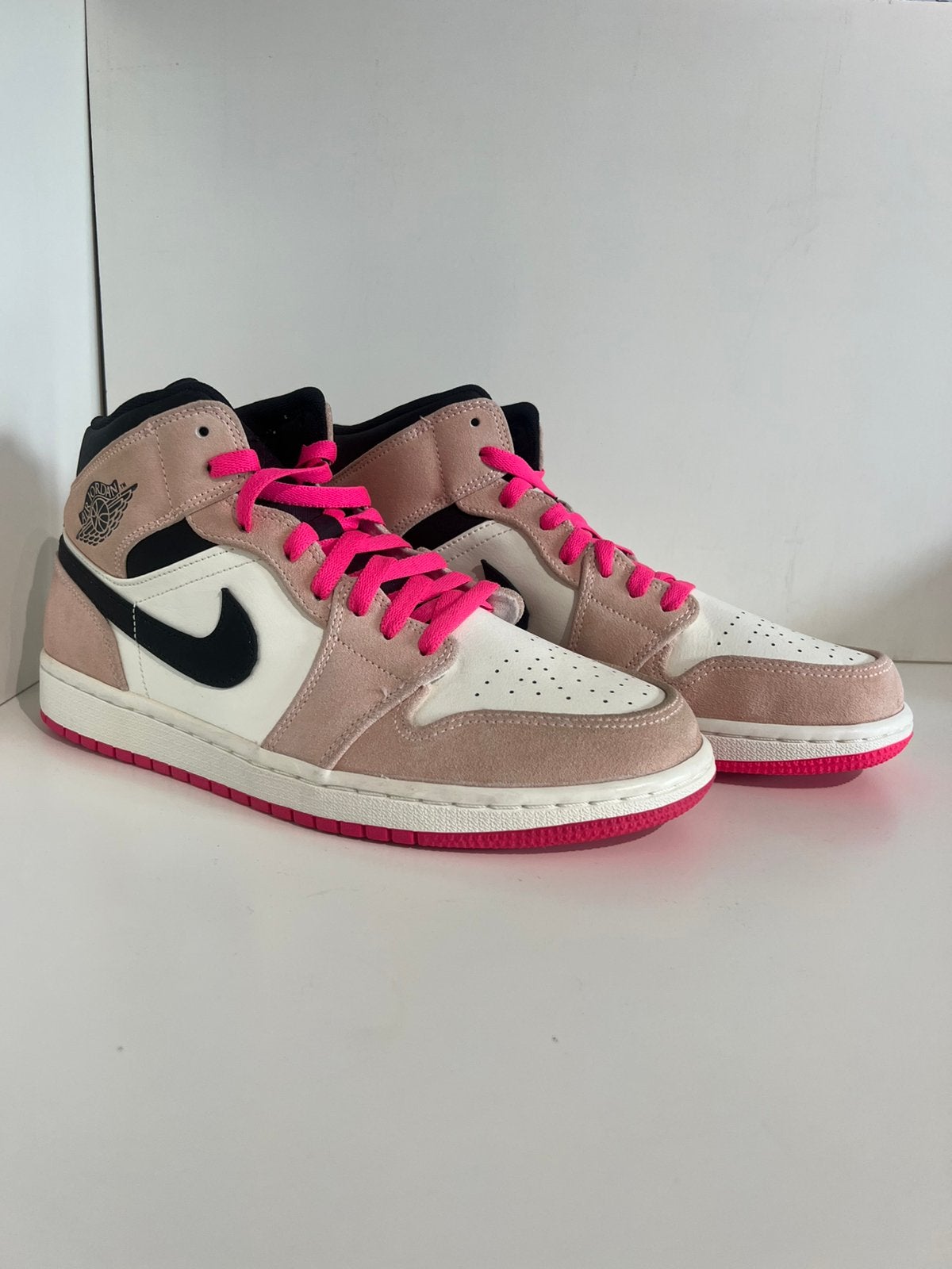 Nike Air Jordan 1 mid Crimson Tint, Kleding | Heren, Overige kleuren, ., Nieuw, Ophalen of Verzenden