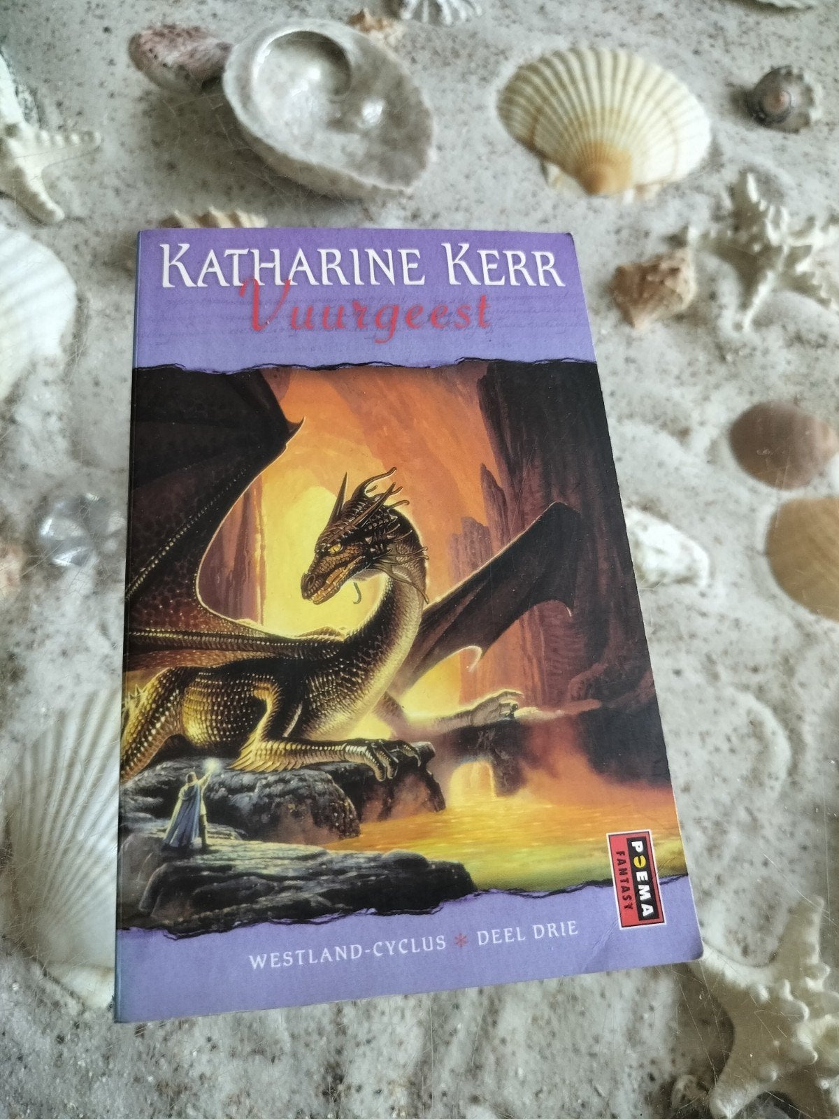 Katherina Kerr - Vuurgeest - Westland deel 3, Gelezen, Ophalen of Verzenden, K. Kerr