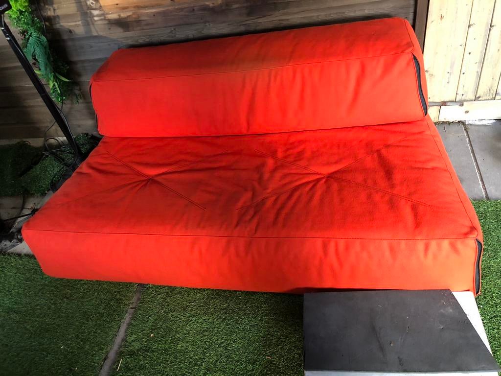 Leolux slaapbank gratis, Huis en Inrichting, Ophalen, Gebruikt, Tweepersoons, 70 cm of minder