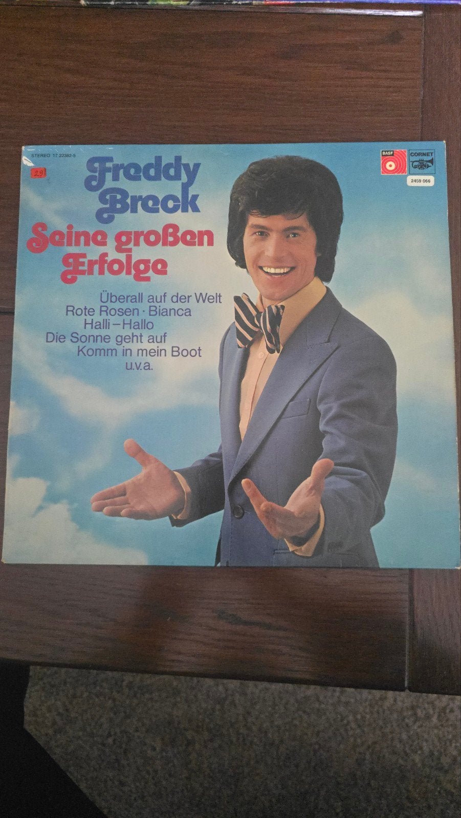 Freddy Breck - Seine großen Erfolge LP (Pop, Schlager), LP, Gebruikt, Pop, Ophalen of Verzenden