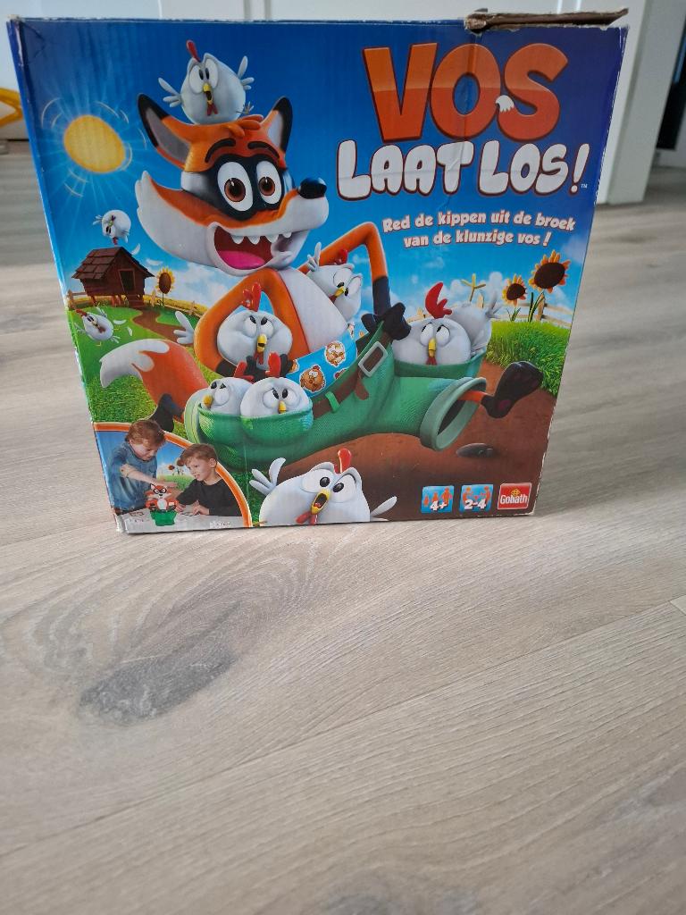 Spel Vos laat los, Drie of vier spelers, Ophalen, Zo goed als nieuw, Jumbo
