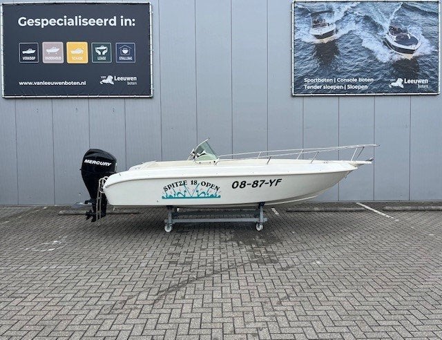 Spitze 18 Open / Mercury 60PK / Console boot / Vaarklaar!, Gebruikt, Topcraft, Ophalen of Verzenden, Industrieweg 2D