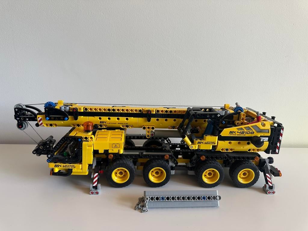 Lego technic 42108 mobiele kraan, Ophalen, Lego, Zo goed als nieuw, Technic