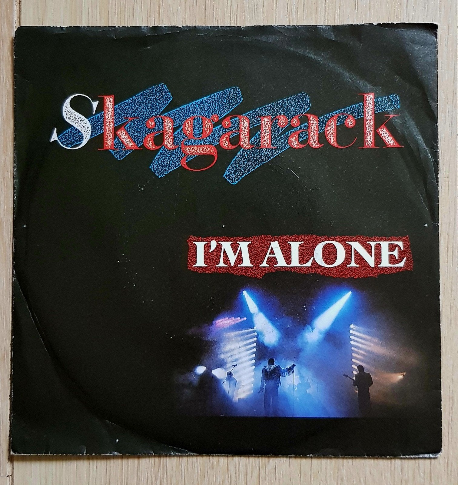 Skagarack - I'm alone single 7" hardrock AOR melodic rock, Ophalen of Verzenden, Gebruikt, Rock en Metal