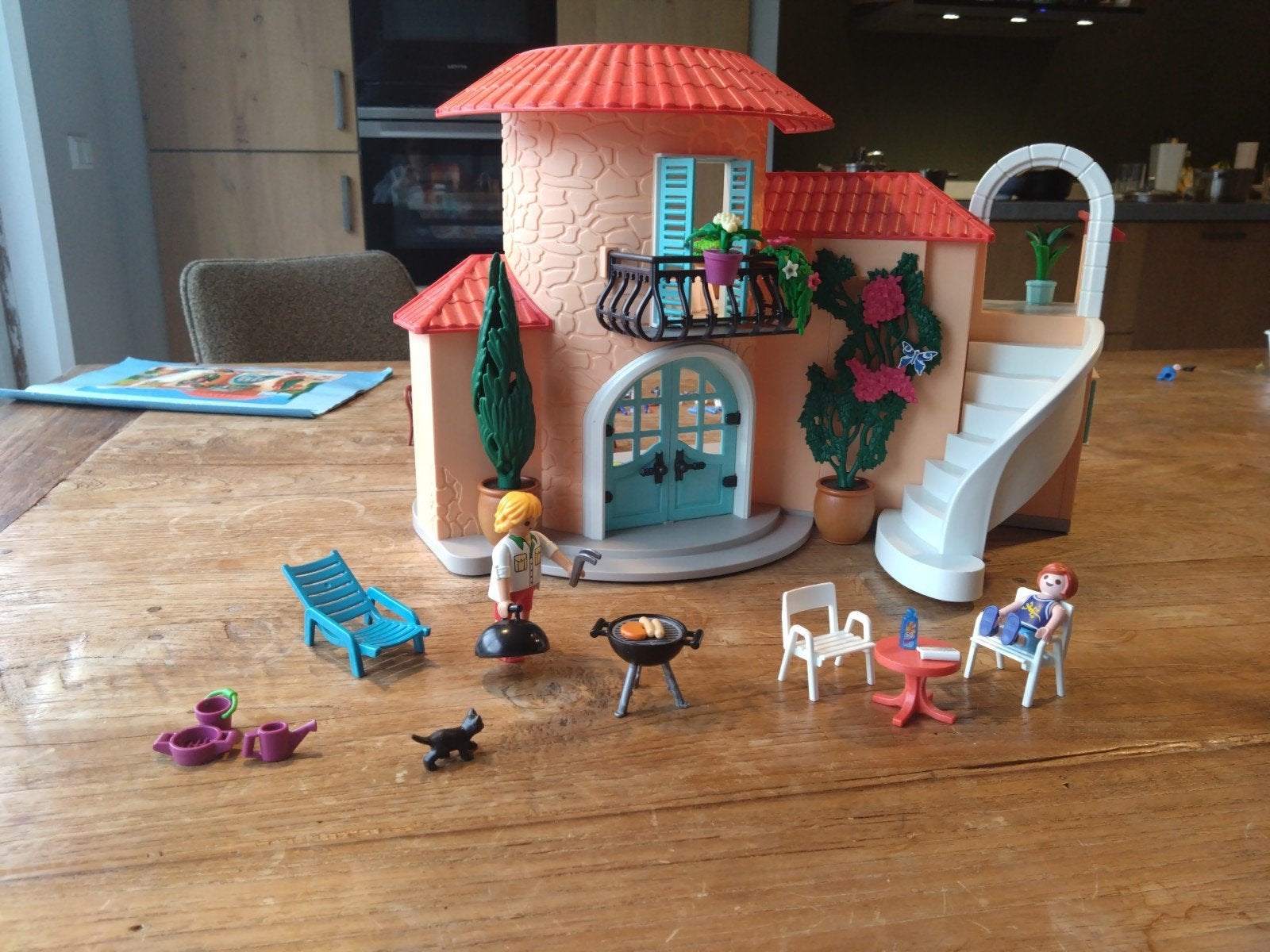 Playmobil Vakantiehuis 9420, Gebouw, Complete set, Ophalen of Verzenden, Summer fun