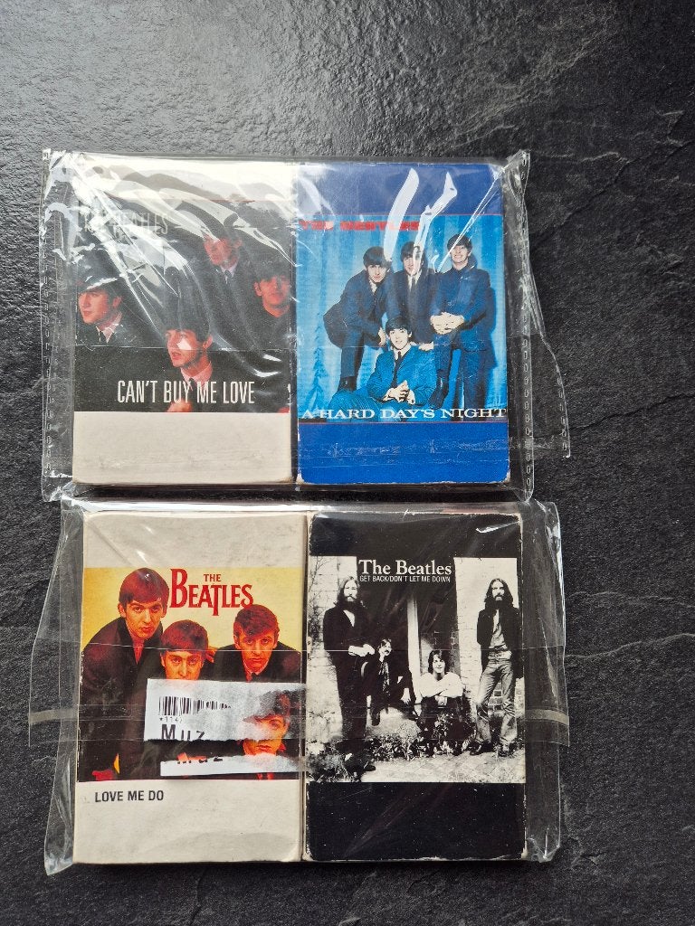 beatles - 17 cassette singles, Cd's en Dvd's, Cassettebandjes, Ophalen of Verzenden, Gebruikt, Pop, 2 t/m 25 bandjes