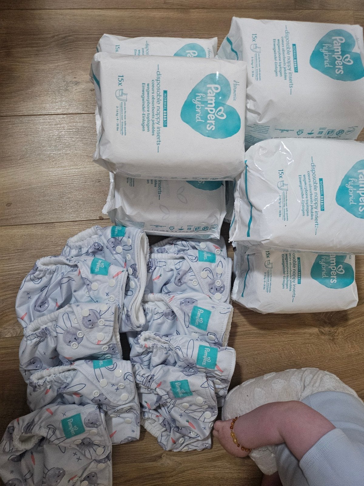 Pampers Hybride pakket Nieuw !!, Ophalen of Verzenden, Zo goed als nieuw