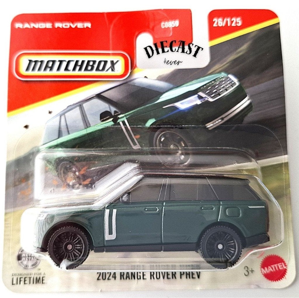 Matchbox 2024 Range Rover PHEV, Green, Ophalen, Nieuw, Auto