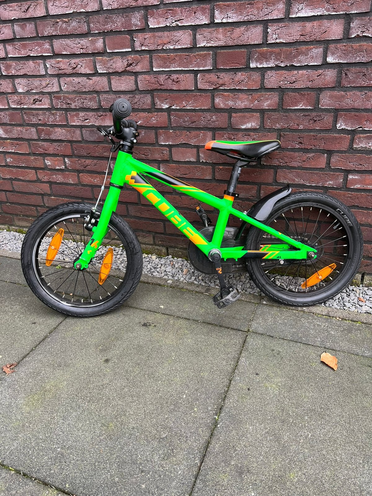 Cube 16 inch mountainbike, Ophalen, Terugtraprem, Zijwieltjes, Minder dan 16 inch