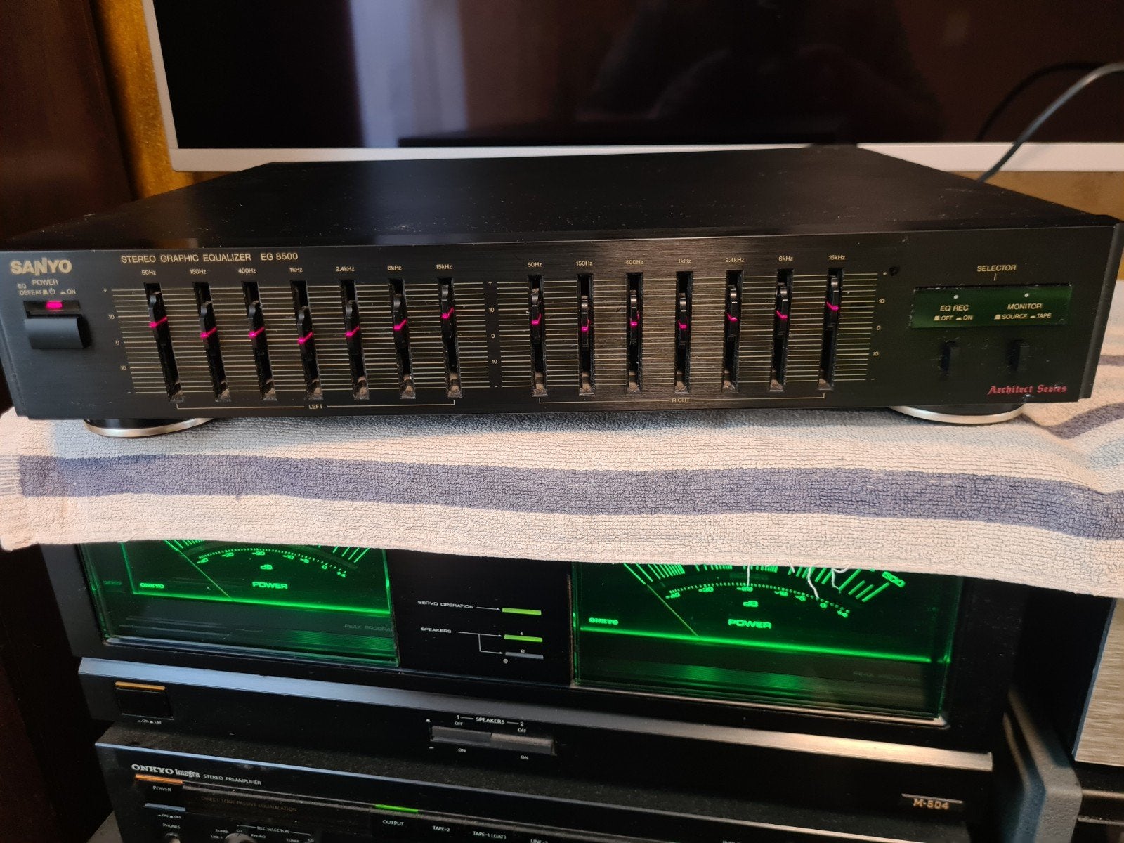Sanyo EG 8500, Ophalen