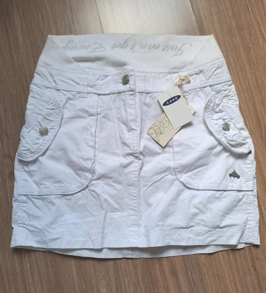 Cars Jeans Witte Rok Maat S/36 - Nieuw met label, Kleding | Dames, Rokken, Nieuw, Maat 36 (S), Wit, Boven de knie, Ophalen of Verzenden