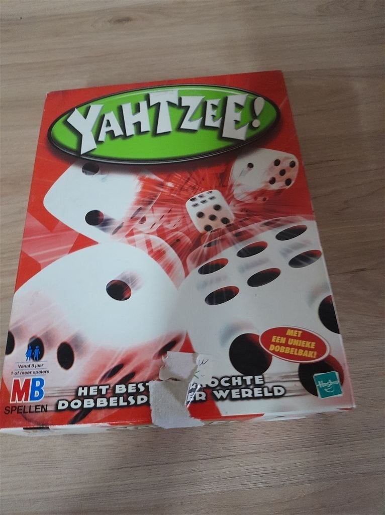 Yahtzee - dobbelspel - s3583, Verzenden, Zo goed als nieuw