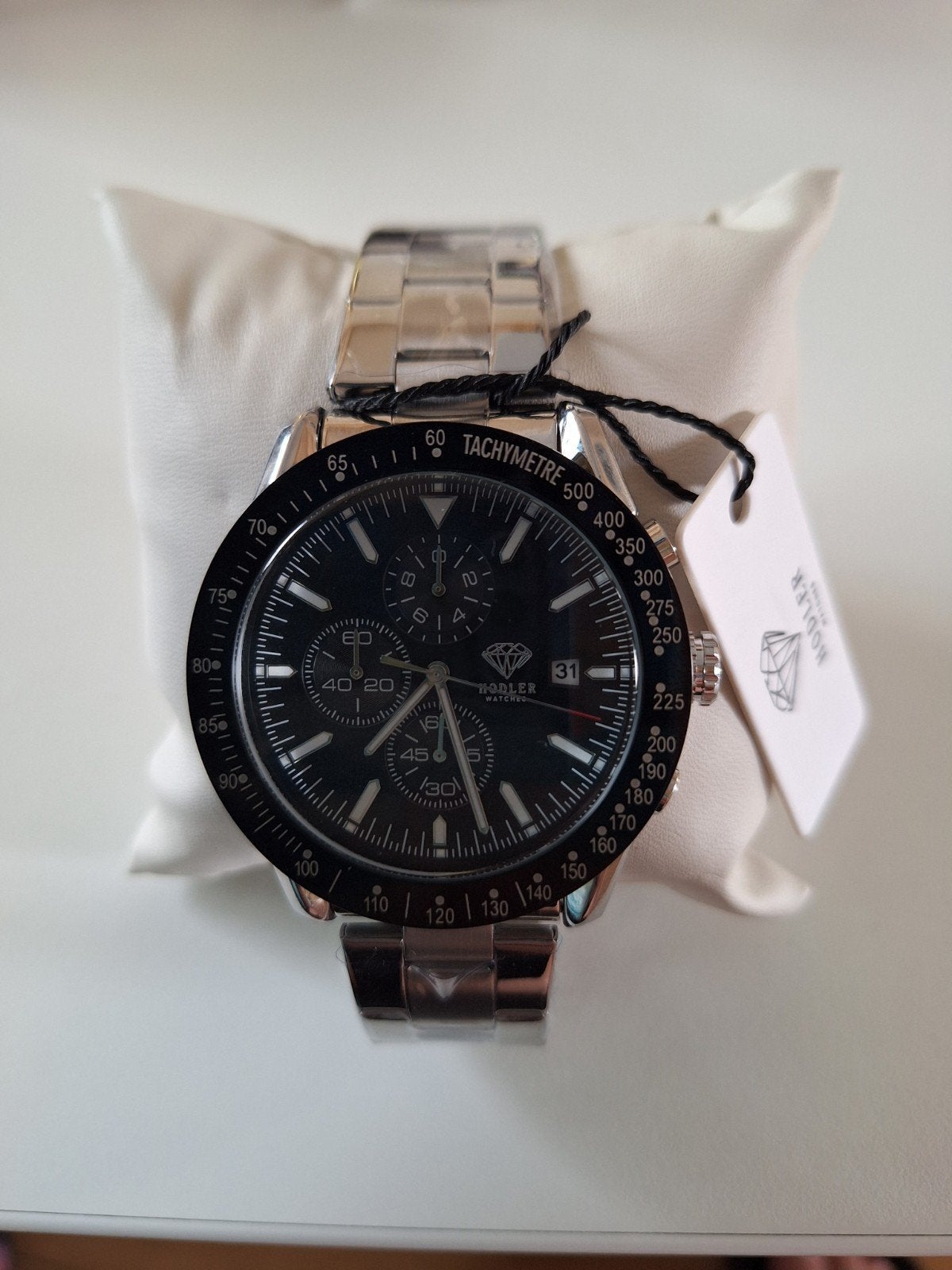 Herenhorloge Hodler Lenk, Ophalen, Nieuw, Staal, Overige merken