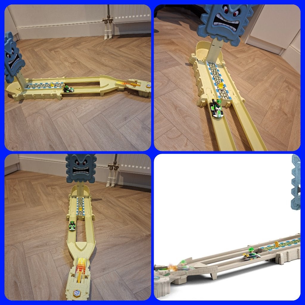 Hot Wheels Mario Kart Track Set & Toy Cart, Racebaan, Ophalen of Verzenden, Zo goed als nieuw, Hot Wheels