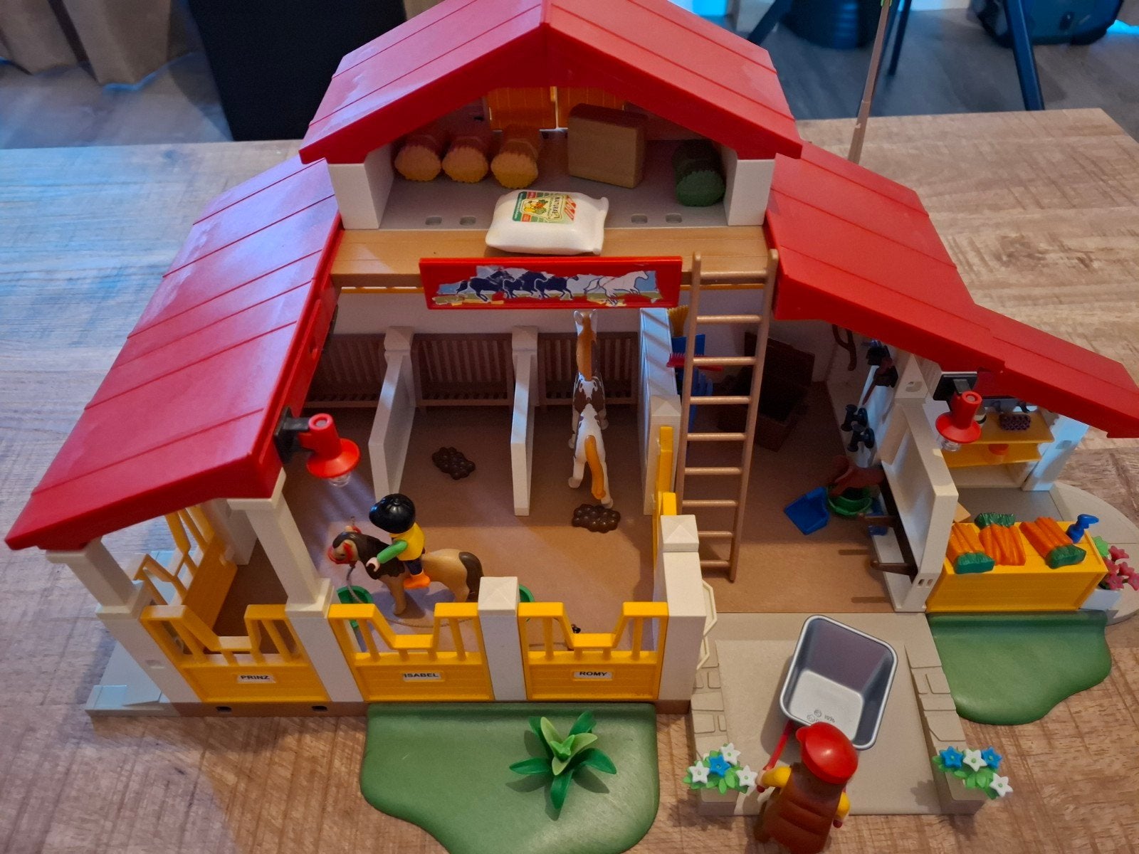 Playmobil Paardenstal met veel accessoires, Ophalen, Gebruikt, Jongen of Meisje