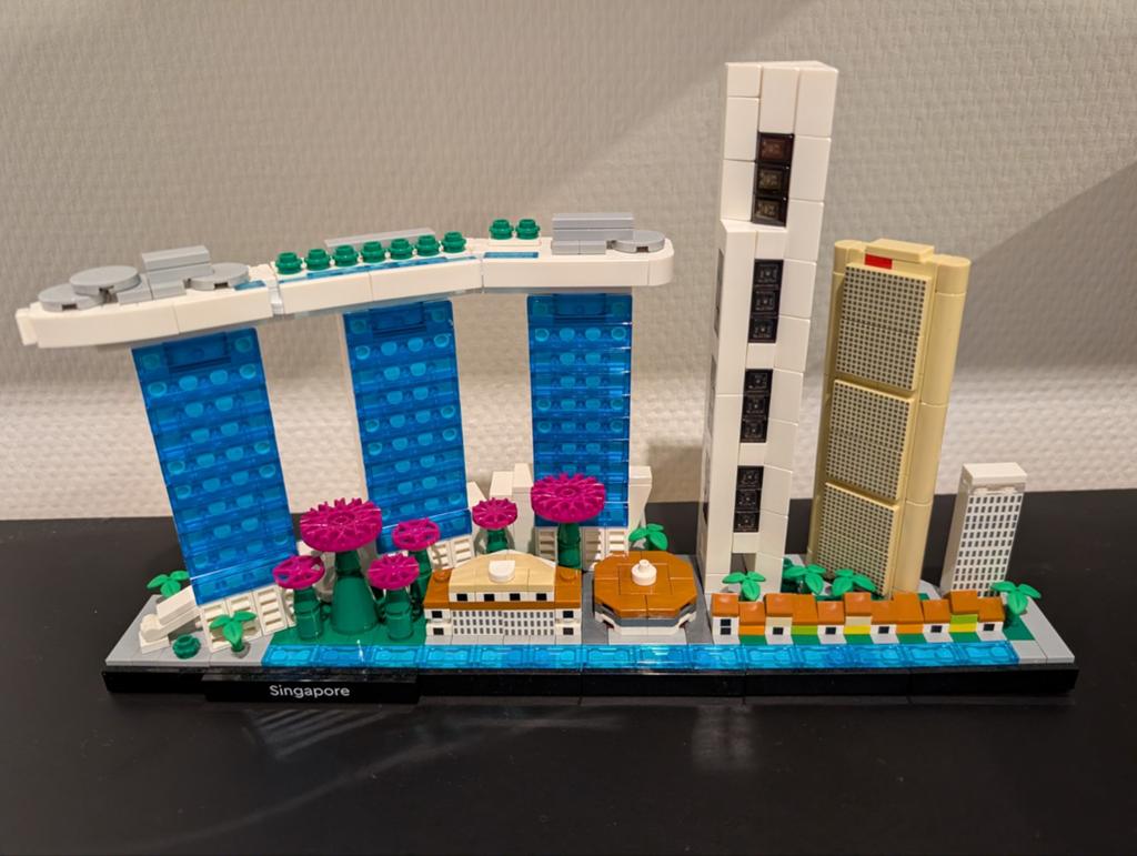 Lego 21057 Singapore, Lego, Architecture, Ophalen of Verzenden, Zo goed als nieuw