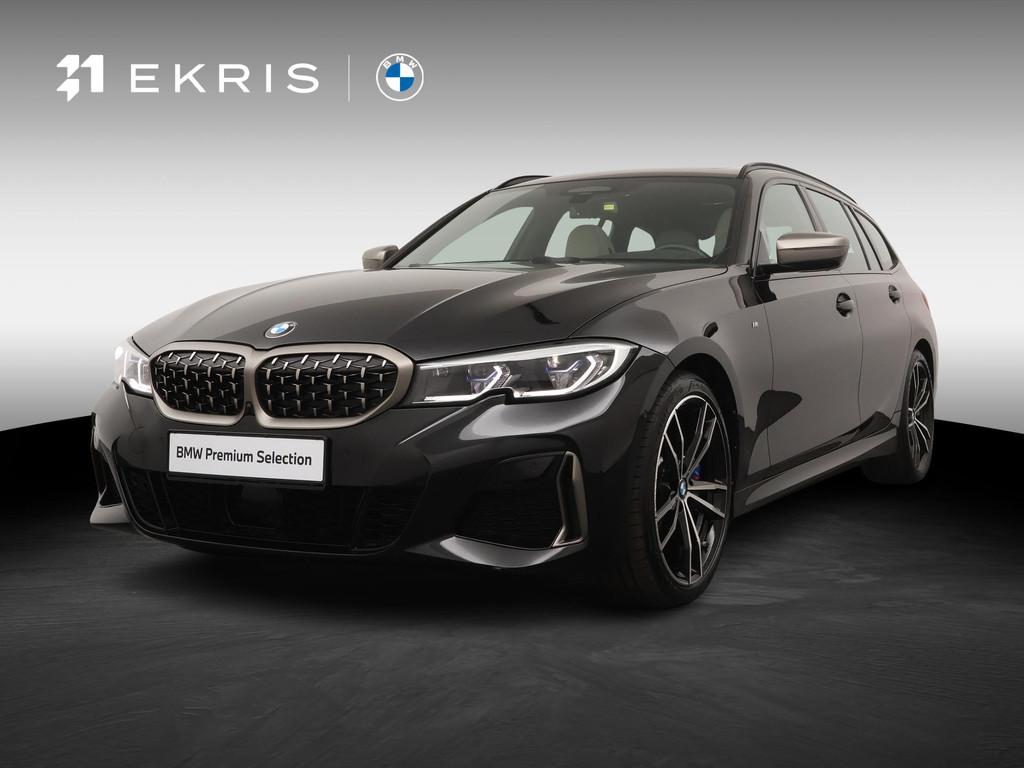 BMW 3 Serie Touring M340i xDrive | Trekhaak | Head-Up | Pano, Auto's, BMW, 1780 kg, Euro 6, Met garantie (alle), Zwart