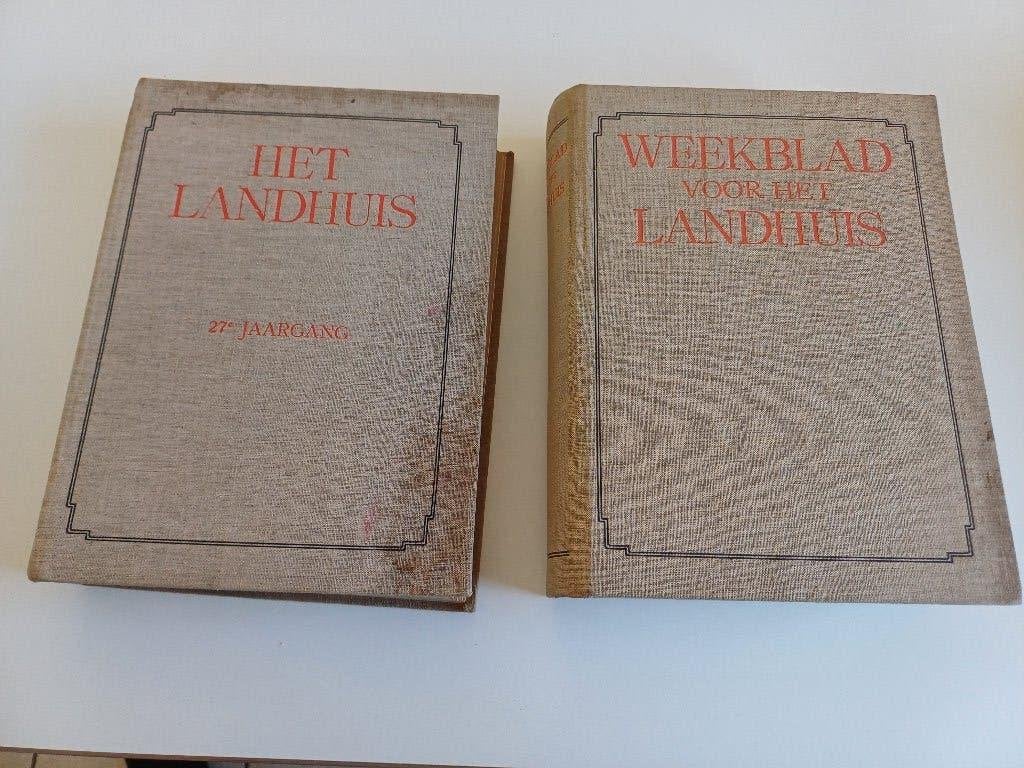 Het landhuis 27 jaargang + weekblad voor het landhuis, Ophalen
