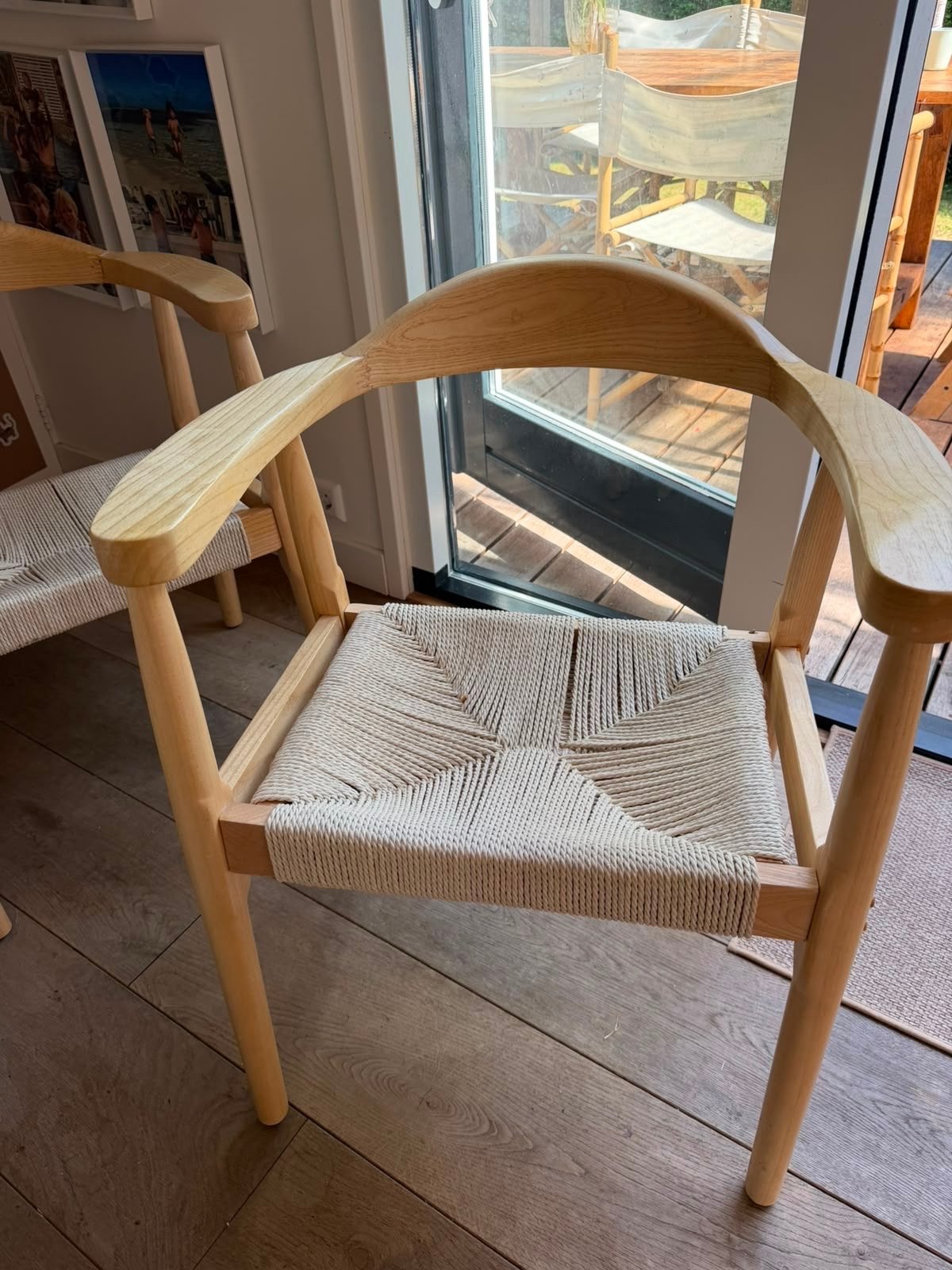 4 mooie eetkamerstoelen van Sklum - Goede staat, Ophalen, Overige kleuren, Zo goed als nieuw, Vier