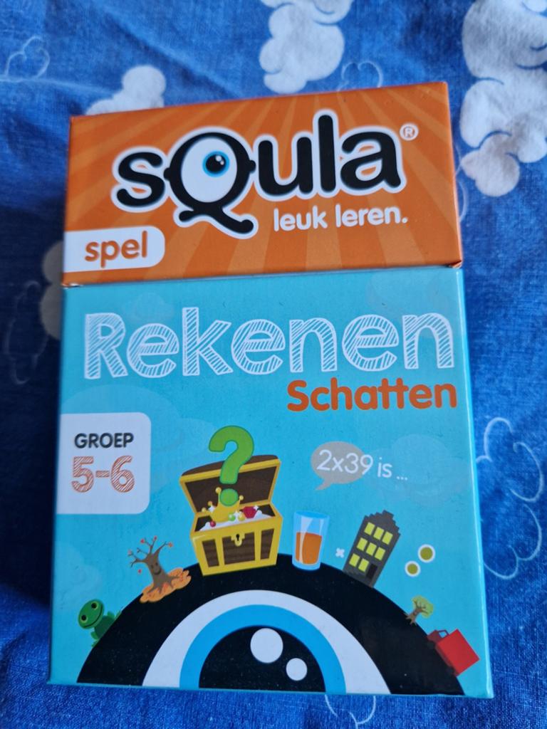 Squla Rekenen Schatten Spel Groep 5-6 (9-10 jaar), Ophalen, Zo goed als nieuw, Rekenen