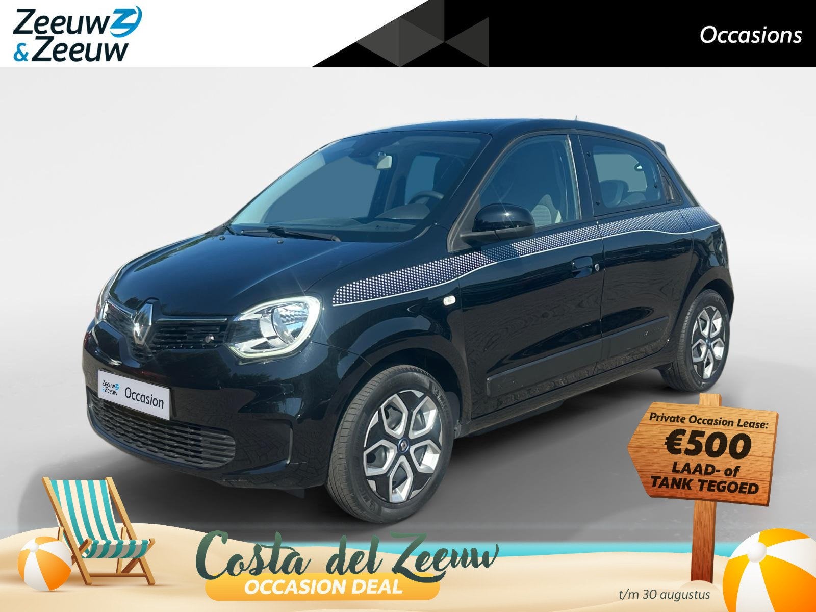 Renault Twingo Z.E. R80 E-Tech Equilibre 22 kWh | Carplay |, Auto's, Automaat, 12 maanden, Zwart, Origineel Nederlands