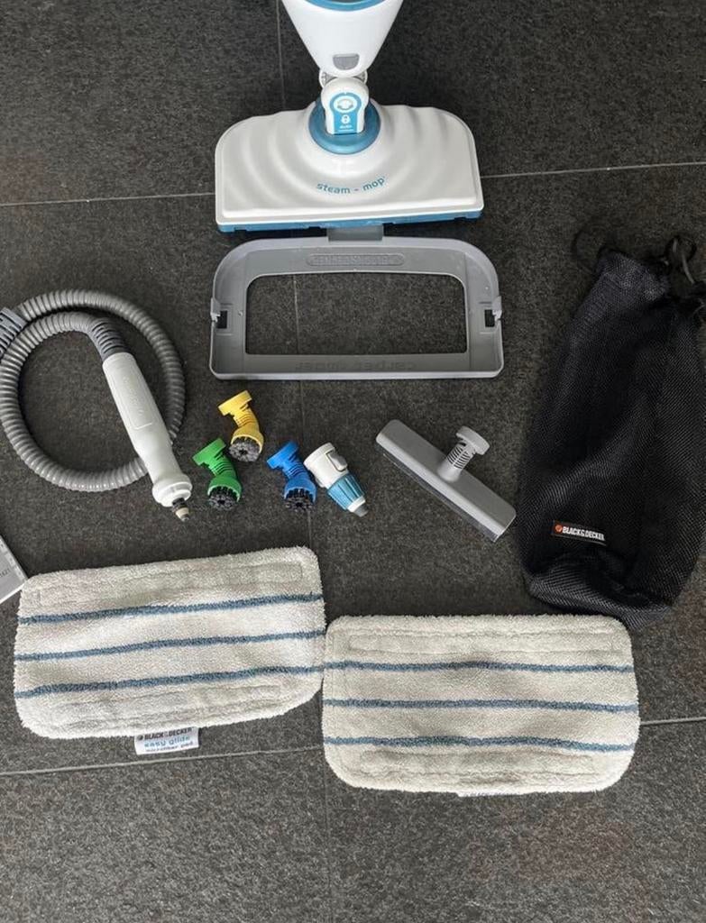 Black+Decker Steam-mop met AutoSelect Technologie, Ophalen, Gebruikt, Stoomreiniger
