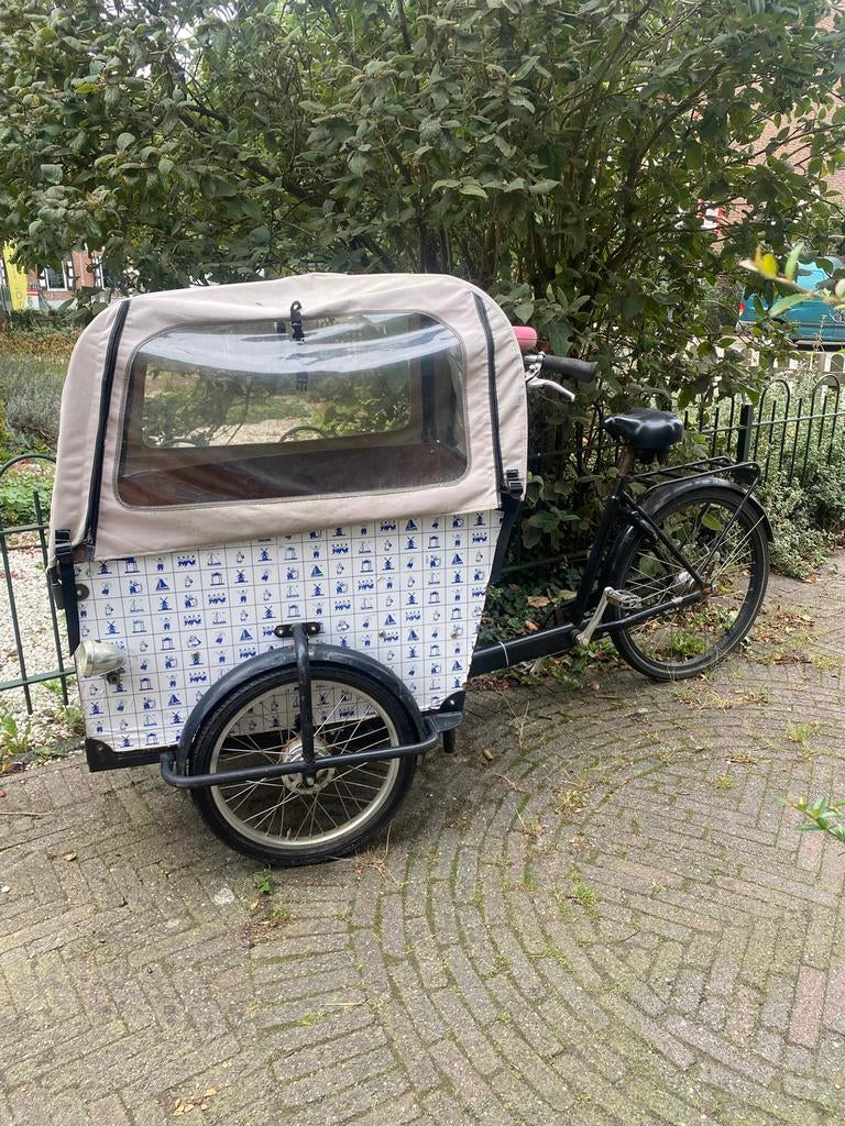 Bakfiets, Ophalen, Gebruikt