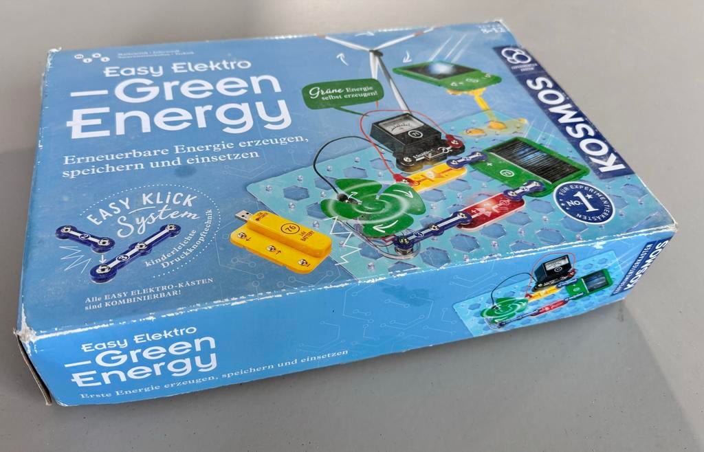 Kosmos Easy Elektro - Green Energy Experimenteerset, Ophalen, Overige typen, Meerkleurig, Zo goed als nieuw