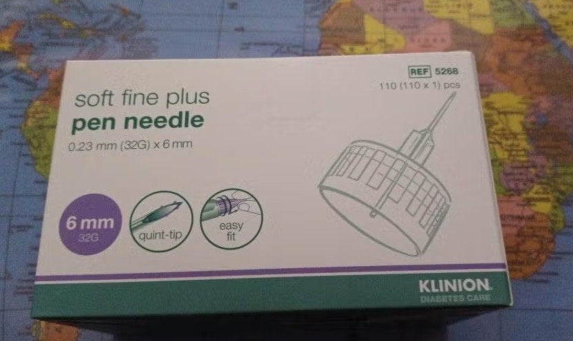 Klinion Soft Fine Plus Pennaalden 6MM 32G, Ophalen of Verzenden, Nieuw