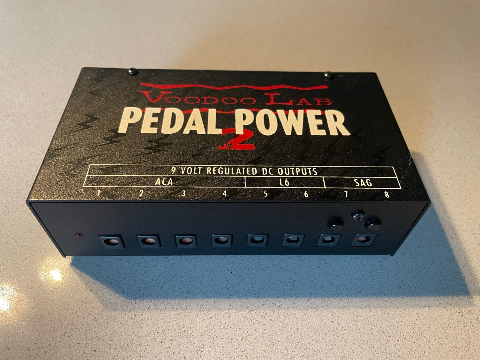 Voodoo Lab Pedal Power 2 - Voeding voor effectpedalen, Ophalen of Verzenden, Gebruikt, Overige typen