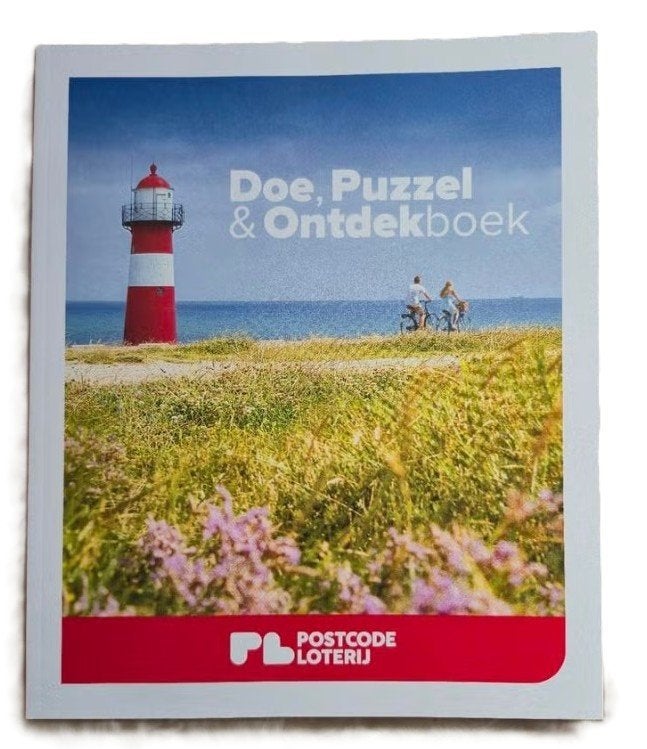 Doe, Puzzel & Ontdekboek van de Postcode Loterij 2026, Ophalen of Verzenden, Minder dan 500 stukjes, Nieuw, Puzzelboek