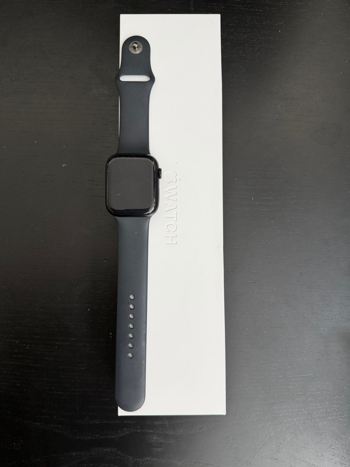 Apple Watch Series 7 Cellular - 89% batterijcapaciteit, Sieraden, Tassen en Uiterlijk, Smartwatches, Zwart, IOS, Ophalen of Verzenden