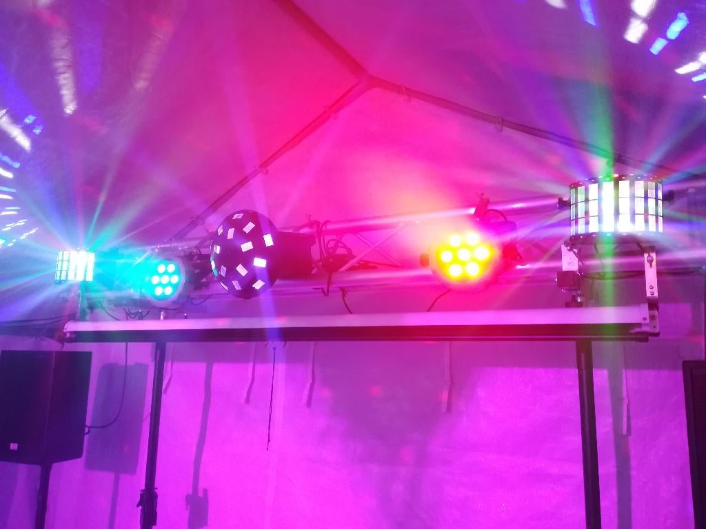 Feestverlichting feestje huren verhuur Veenendaal Ede Arnhem, Ophalen, Zo goed als nieuw, Overige