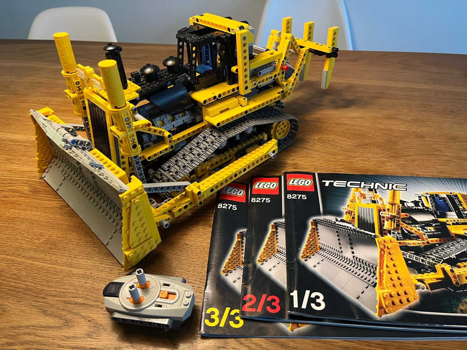 Lego Technic 8275 Gemotoriseerde Bulldozer met Afstandsbedie, Lego, Ophalen of Verzenden, Zo goed als nieuw, Complete set