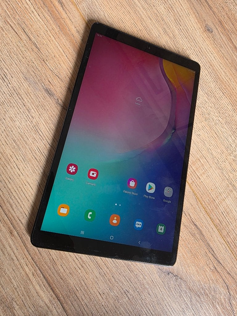 Samsung Galaxy Tab A 10.1 (64 GB, Wifi + 4G) met oplader, Computers en Software, Android Tablets, 10 inch, Uitbreidbaar geheugen