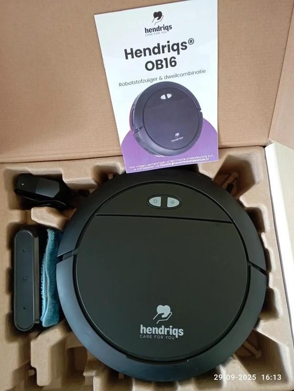 Robotstofzuiger met Dweilfunctie (Nieuwprijs €109,-), Ophalen of Verzenden, Zo goed als nieuw, Hendriks Handelshuis, Robotstofzuiger
